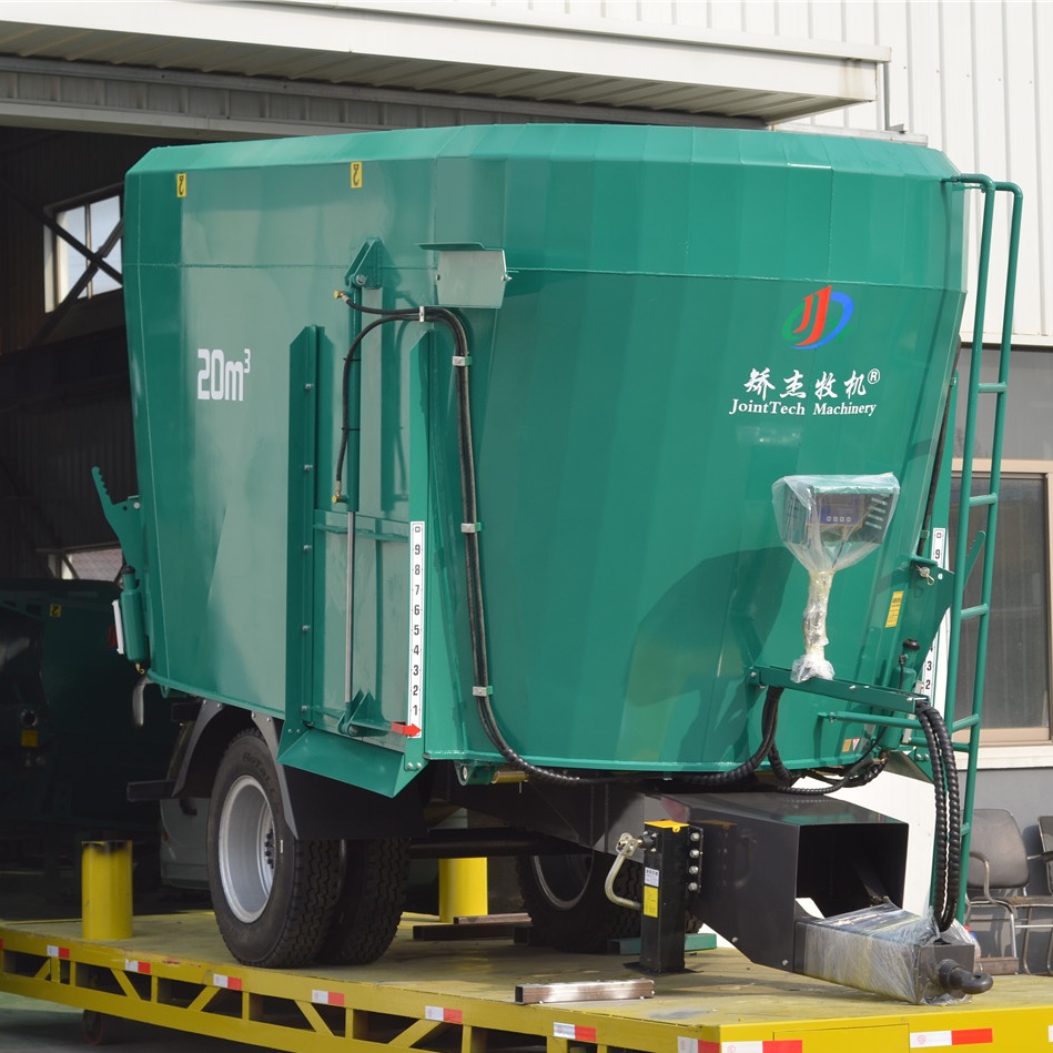 18-20m³ Tractor Trailed Double Augers TMR Mixer