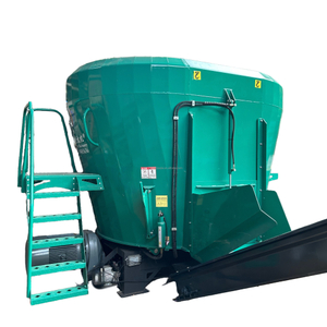 8-9 CBM Single Auger Stationary TMR Mixer