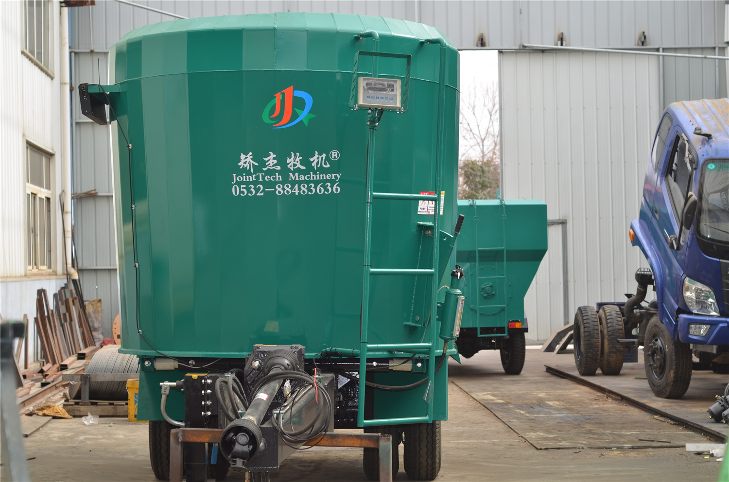 14-16m³ Tractor Trailed Double Augers TMR Mixer