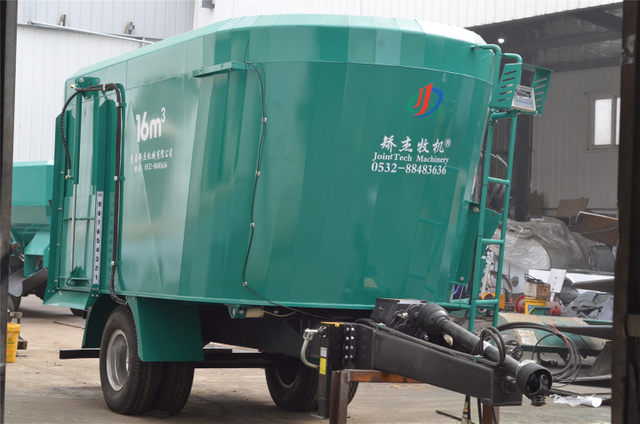 14-16m³ Tractor Trailed Double Augers TMR Mixer