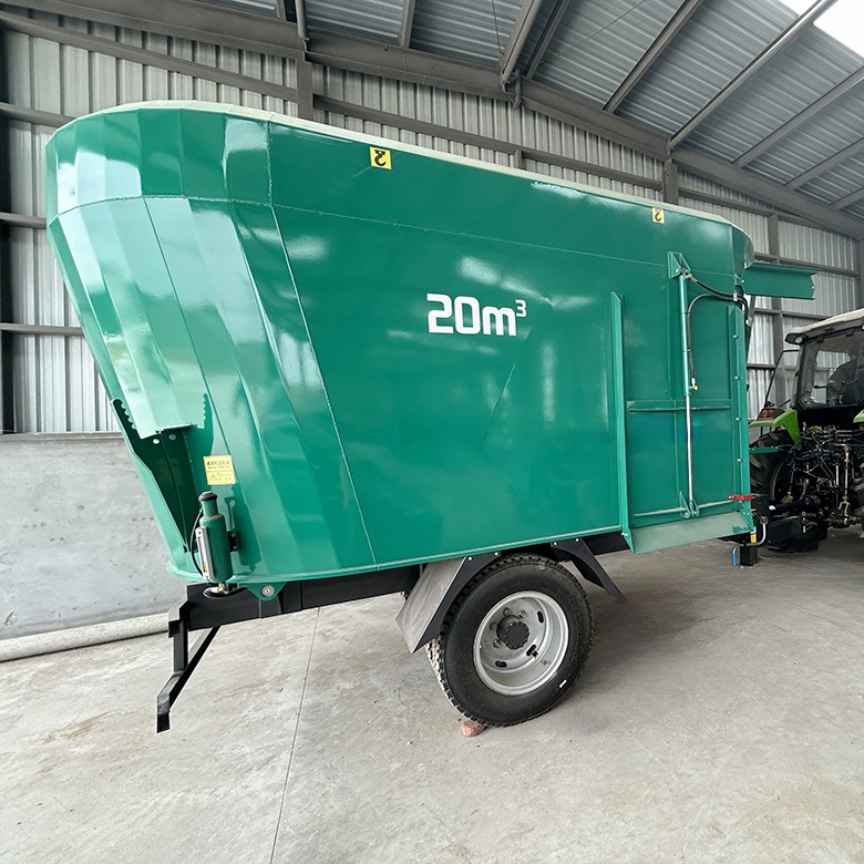 18-20m³ Tractor Trailed Double Augers TMR Mixer