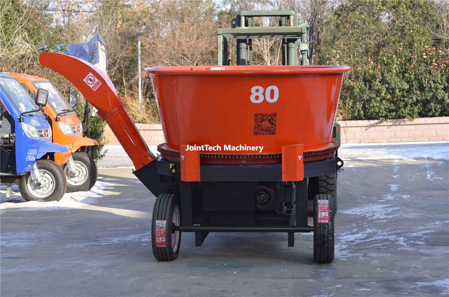New Tractor Hay Long Grass Straw Bales Trailed Cattle Feed Processing Machine Straw Chopper for Dairy Farm