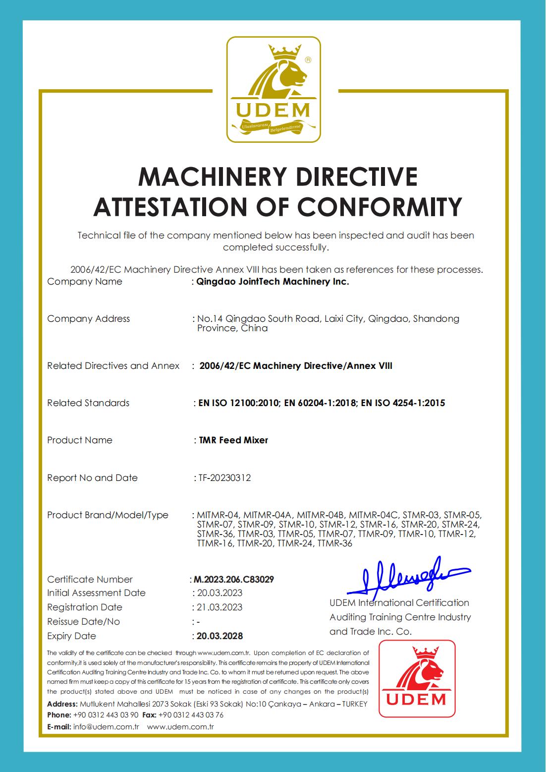 &nbsp;EU certification