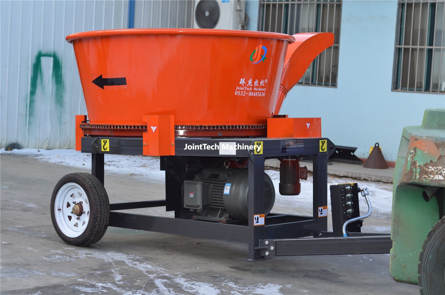 New Tractor Hay Long Grass Straw Bales Trailed Cattle Feed Processing Machine Straw Chopper for Dairy Farm