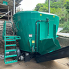 8-9 CBM Single Auger Stationary TMR Mixer