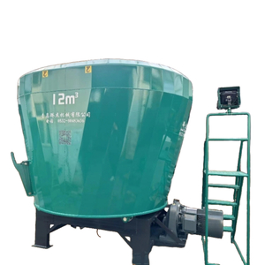 10-12 CBM Single Auger Stationary TMR Mixer