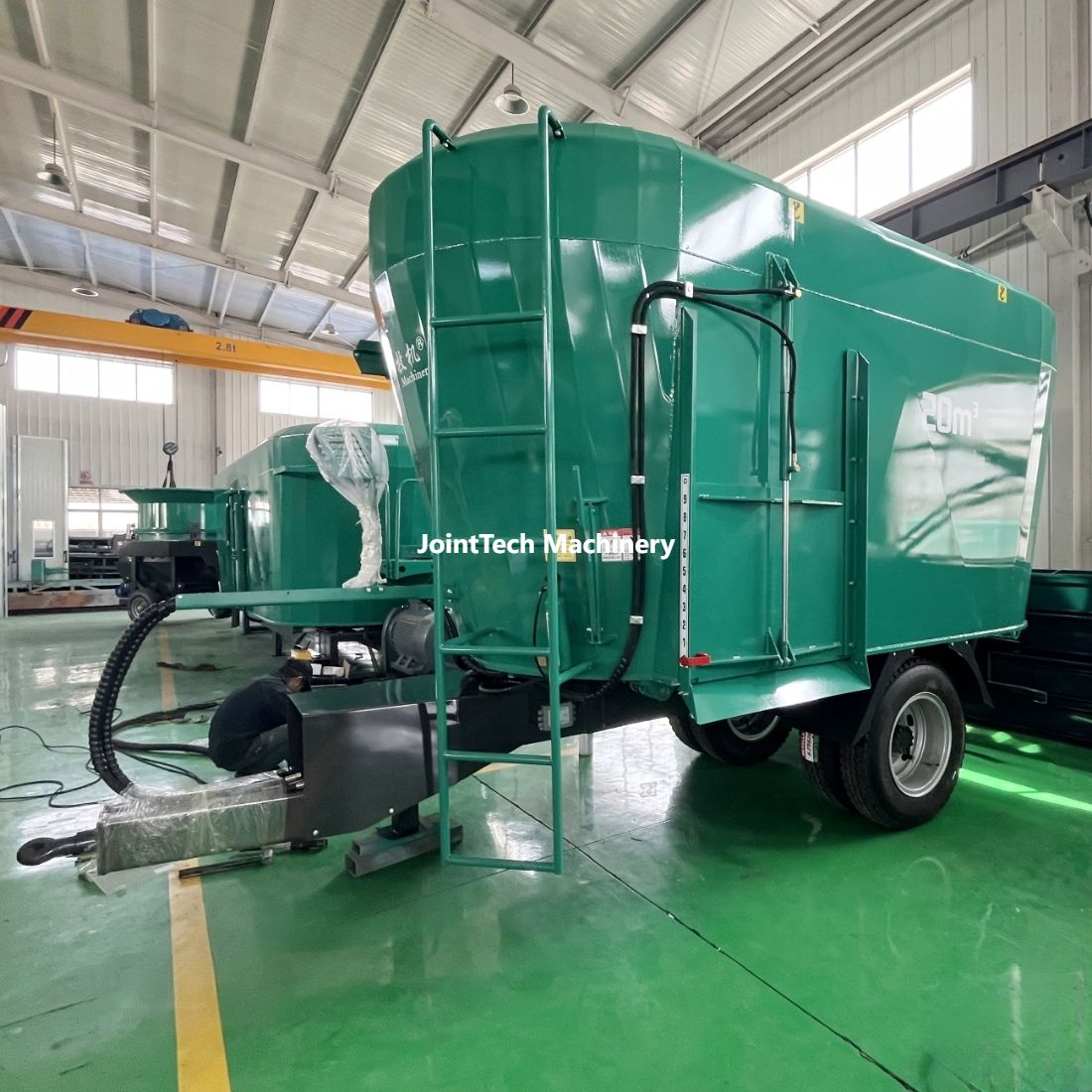 Large Tractor Trailed Vertical TMR Mixer 20cbm