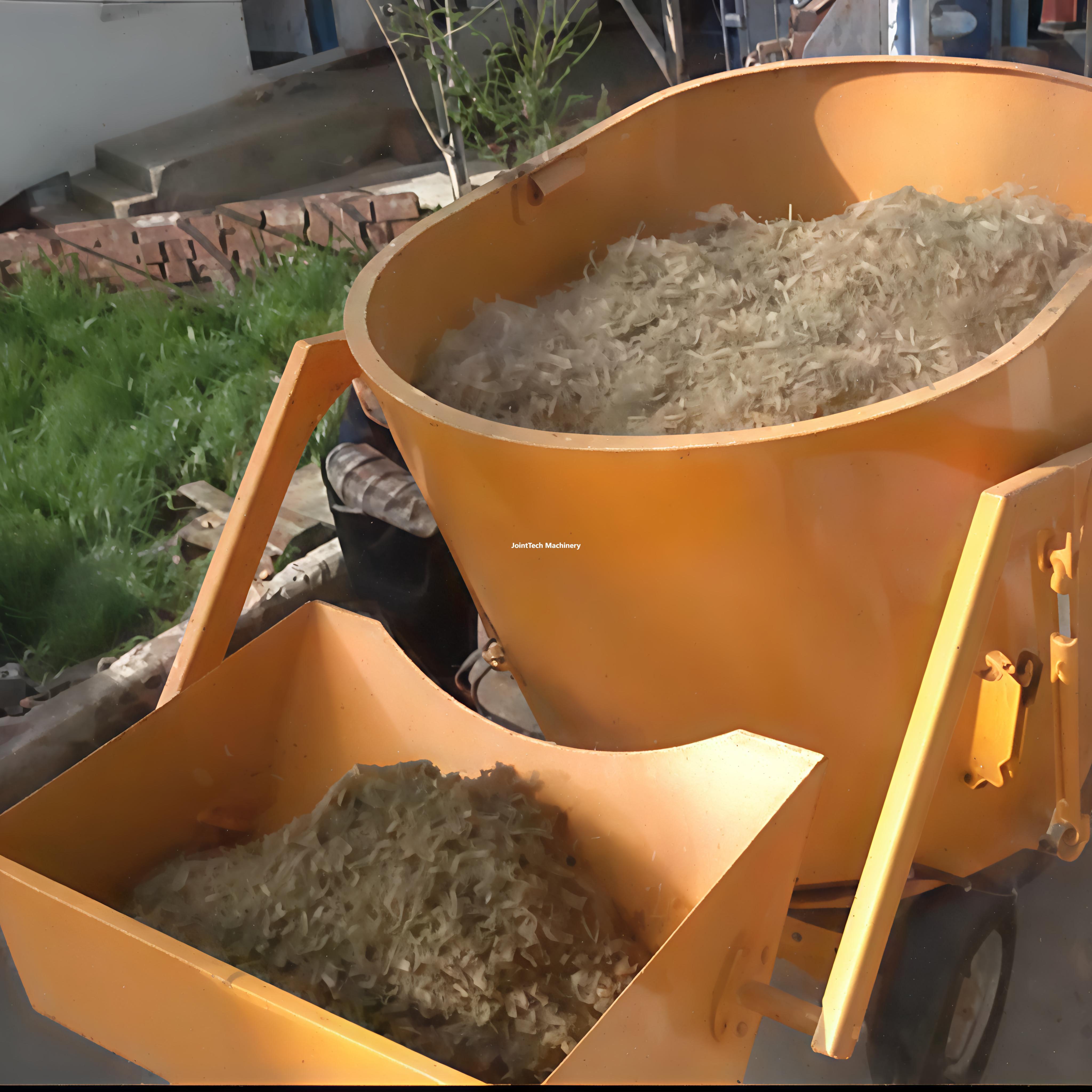 The use of self-propelled feed mixers with upper hopper