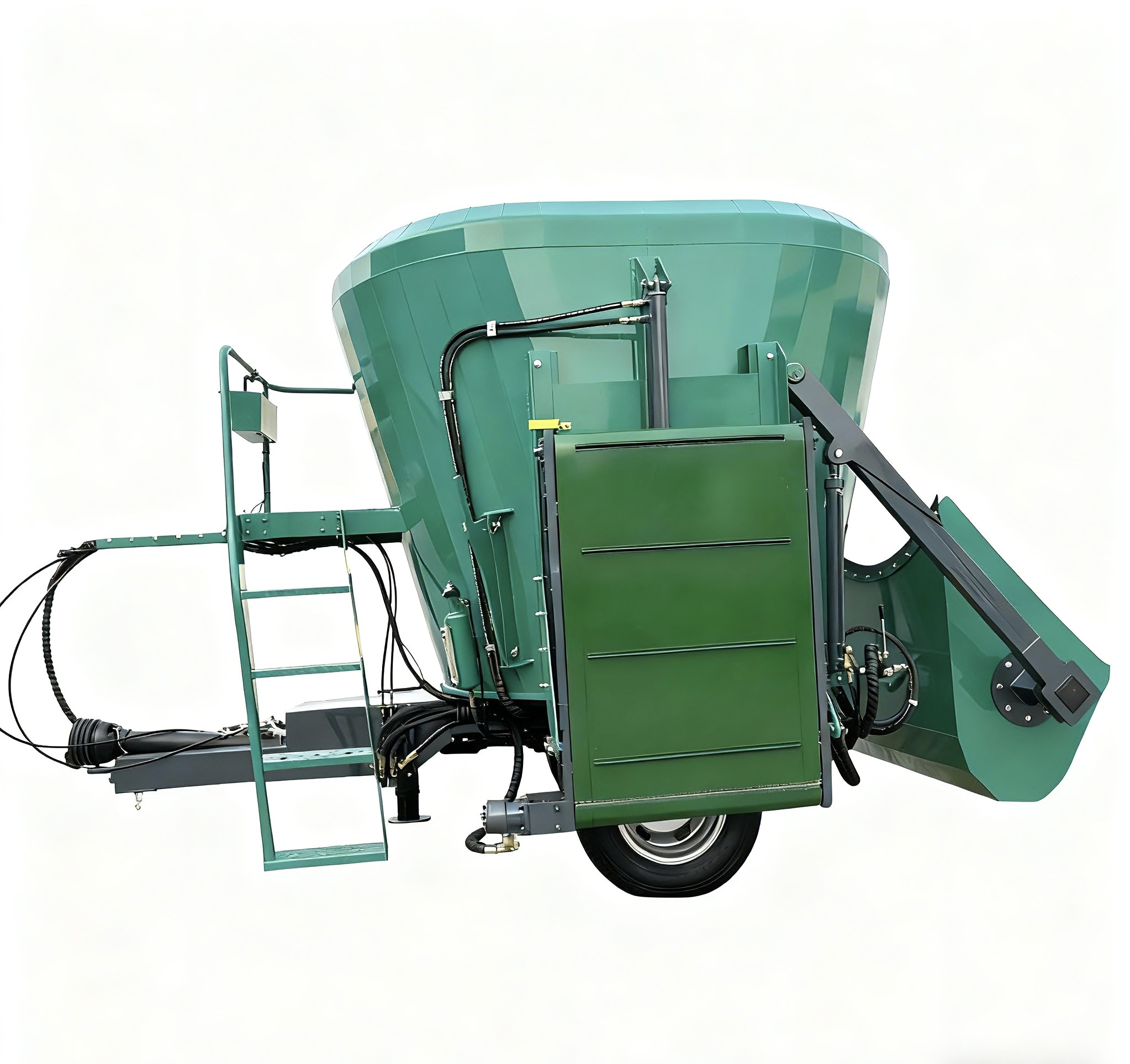 Customizable Trailer Type TMR Mixer