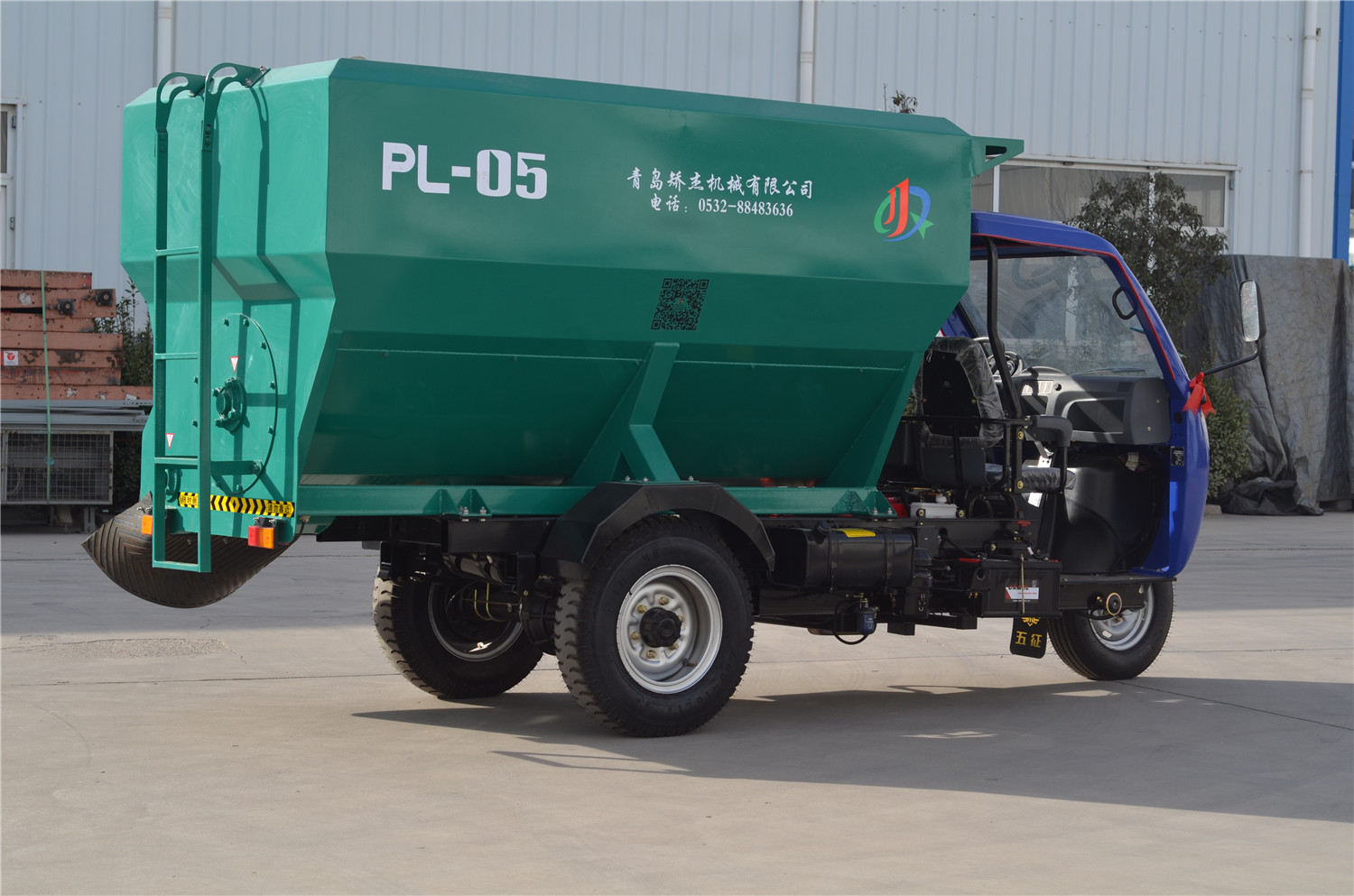 5m&sup3; Cow Bedding Spreader 