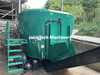 Single Vertical Auger Stationary TMR Mixer 