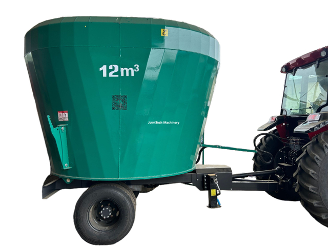 Tractor Trailed Vertical TMR Mixer 12cbm