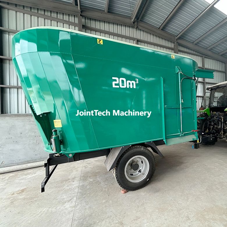 Large Tractor Trailed Vertical TMR Mixer 20cbm