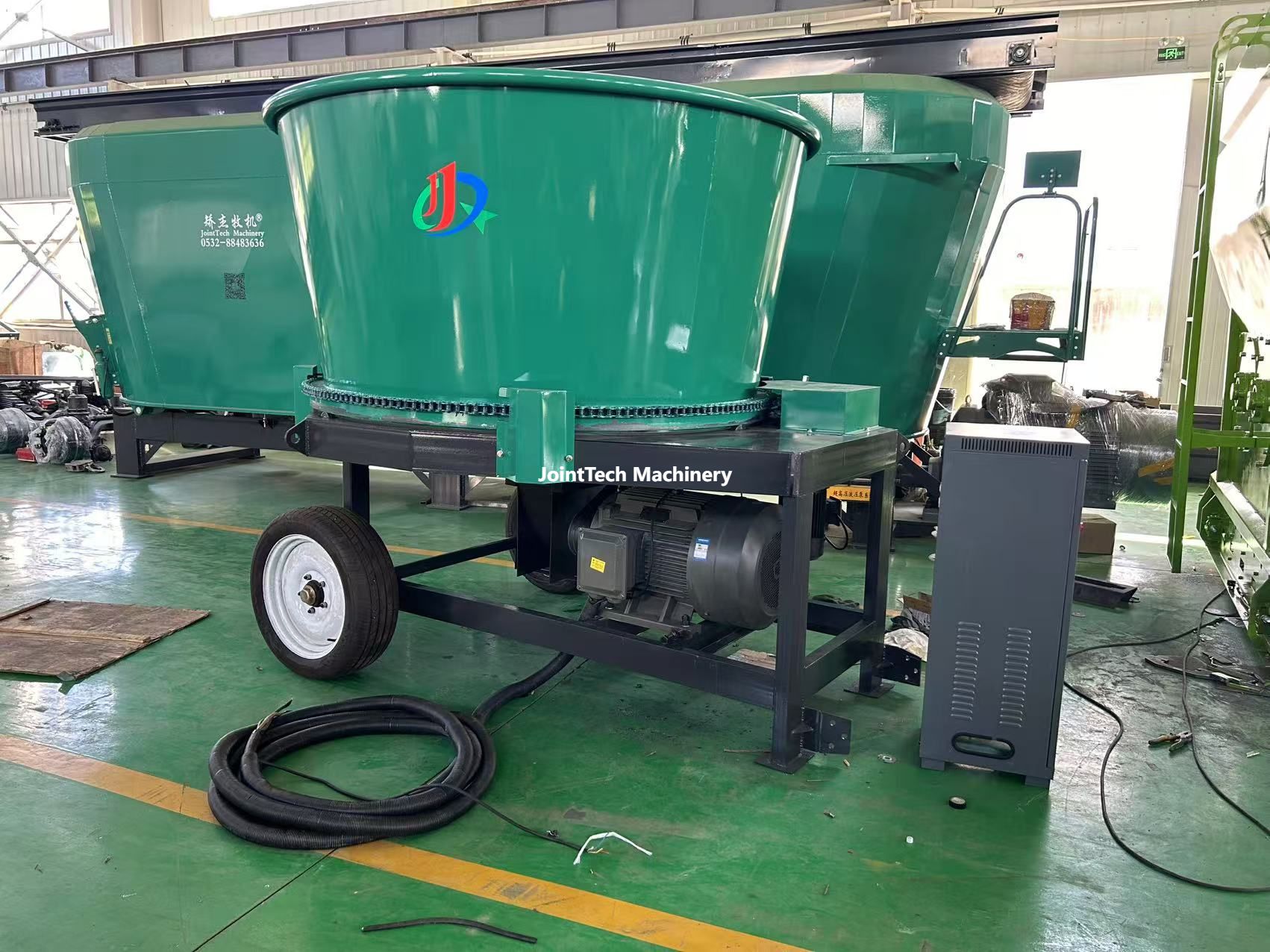 High Quality Silage Forage Grinder Cattle Feed Processing Machines Hay Bale Crusher Electric Straw Chopper for Dairy Farm