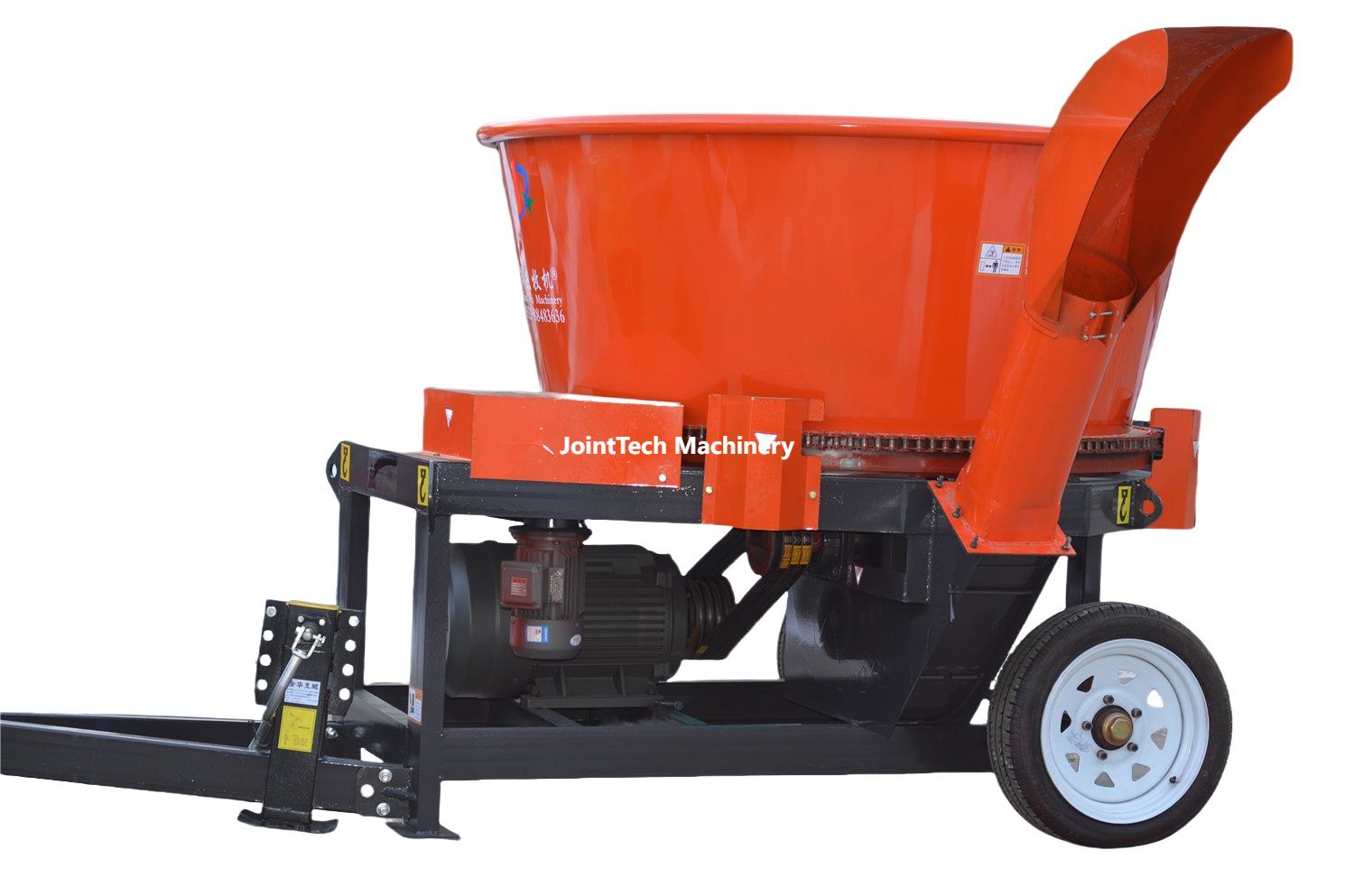 New Tractor Hay Long Grass Straw Bales Trailed Cattle Feed Processing Machine Straw Chopper for Dairy Farm