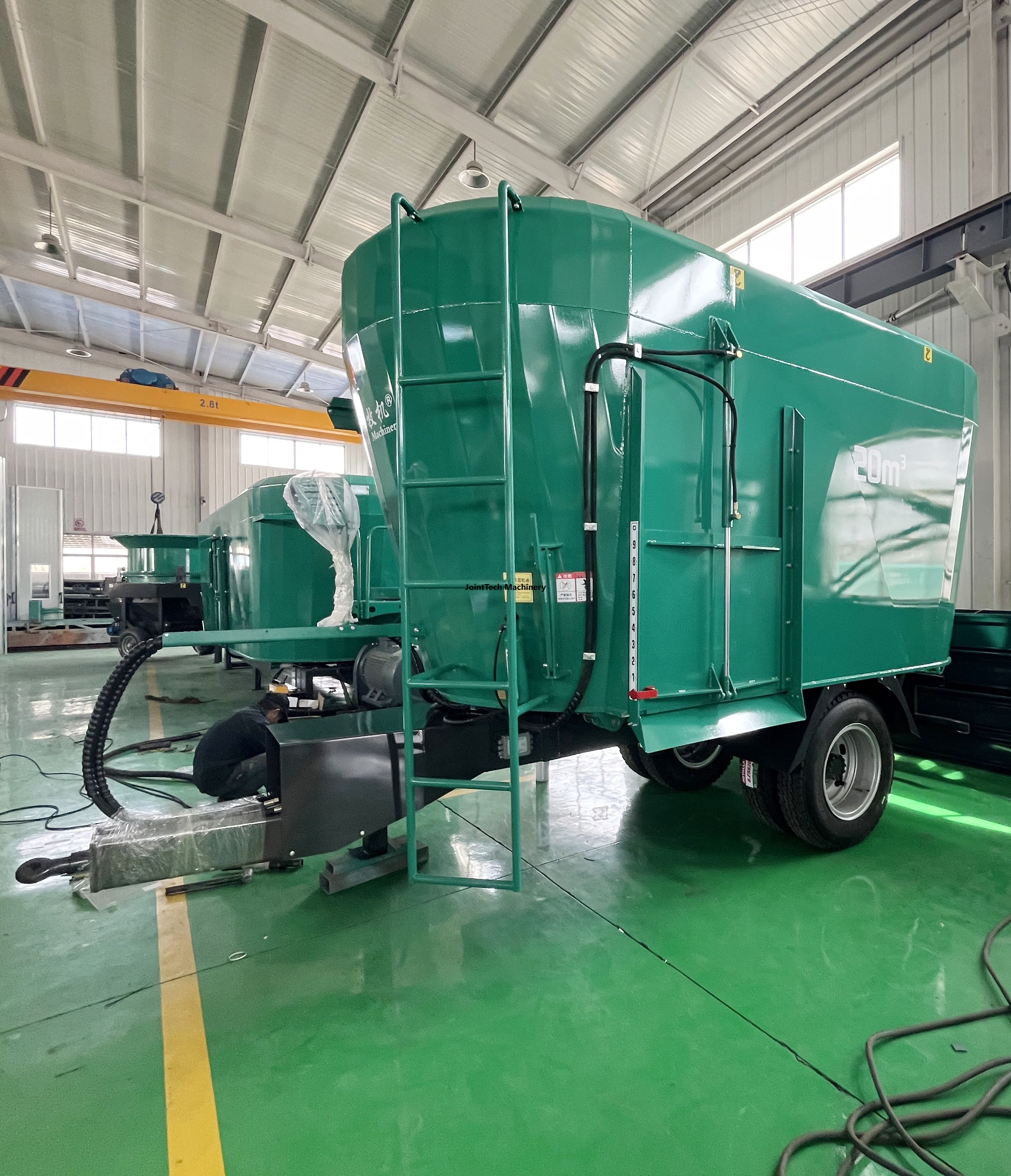 Tractor Trailed TMR Mixer 20 cubic metre