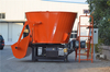 Single Auger Stationary TMR Mixer With Loader