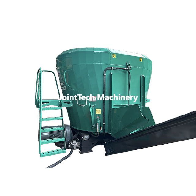 Single Vertical Auger Stationary TMR Mixer 