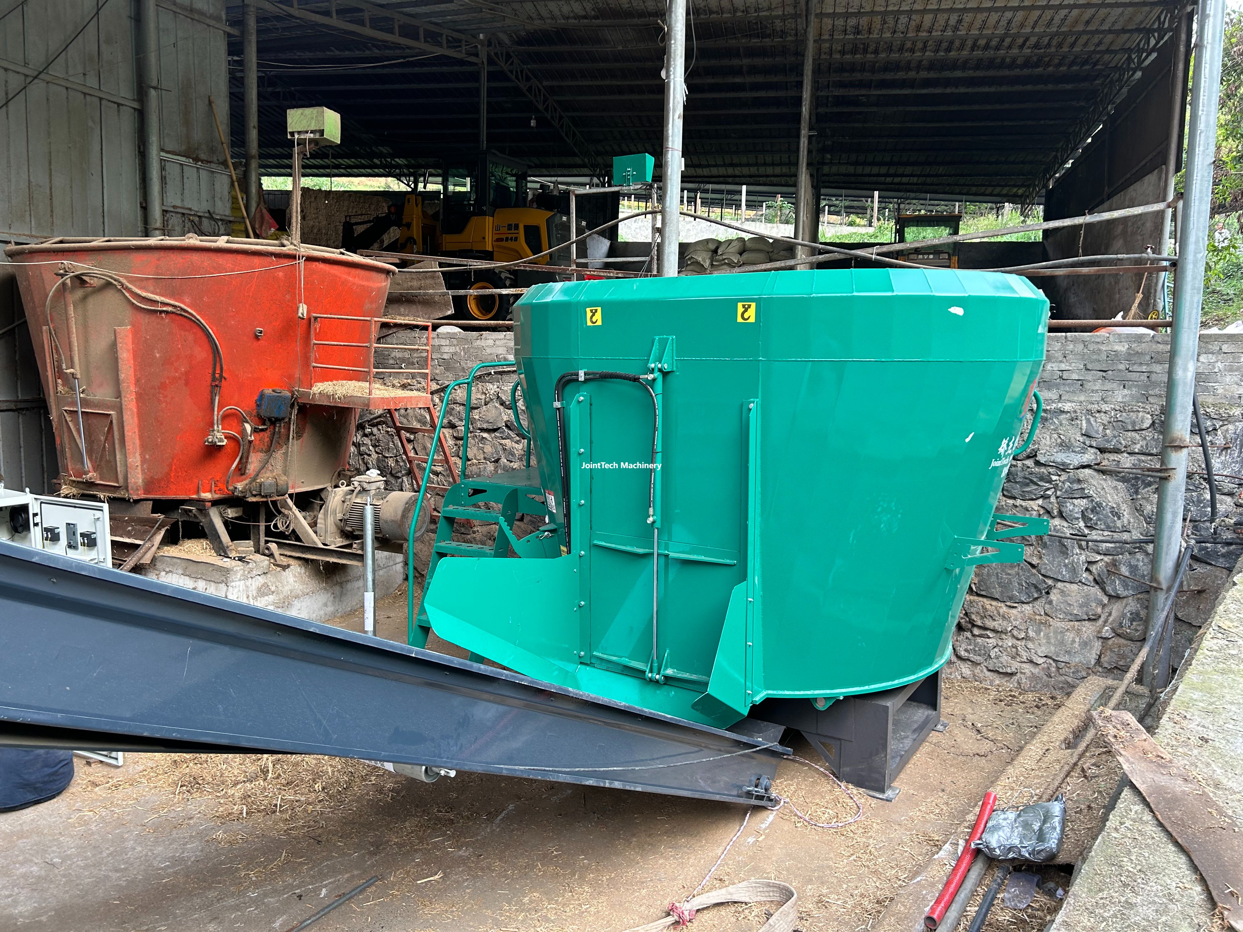 versatile stationary TMR mixer