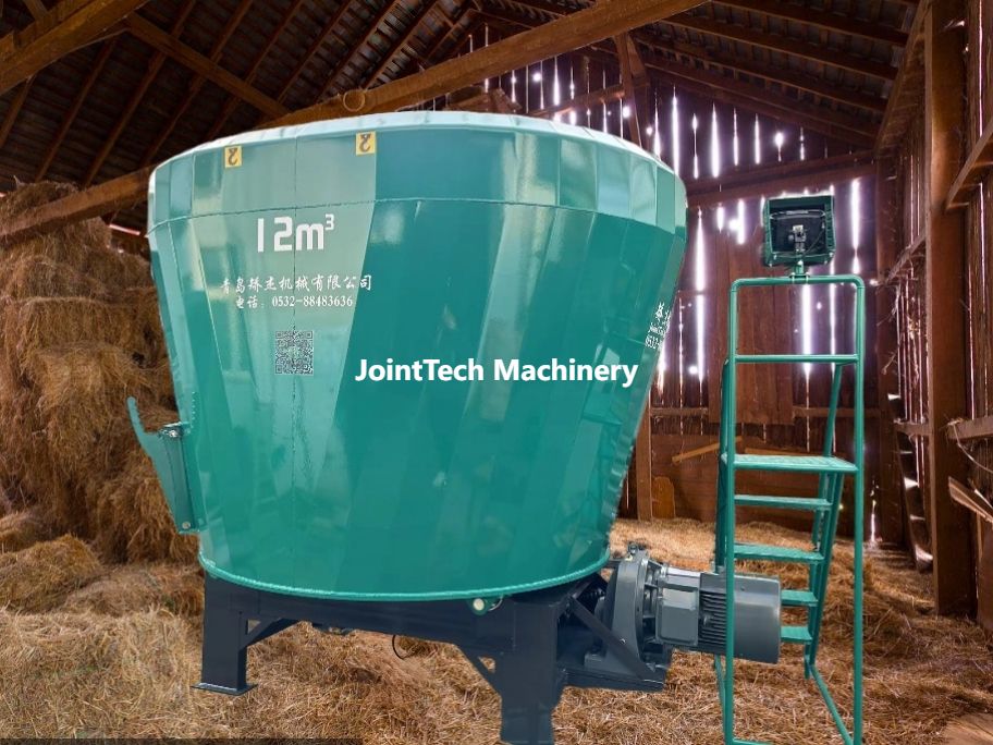 Single Vertical Auger Stationary TMR Mixer01