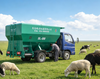 Three-wheel 7-8m&sup3; Livestock Feed Spreader Improves Feeding Efficiency, Saves Labor and Reduces Feed Waste