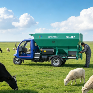 New Automatic Steel 7 m&sup3; Livestock Feed Delivery Box 