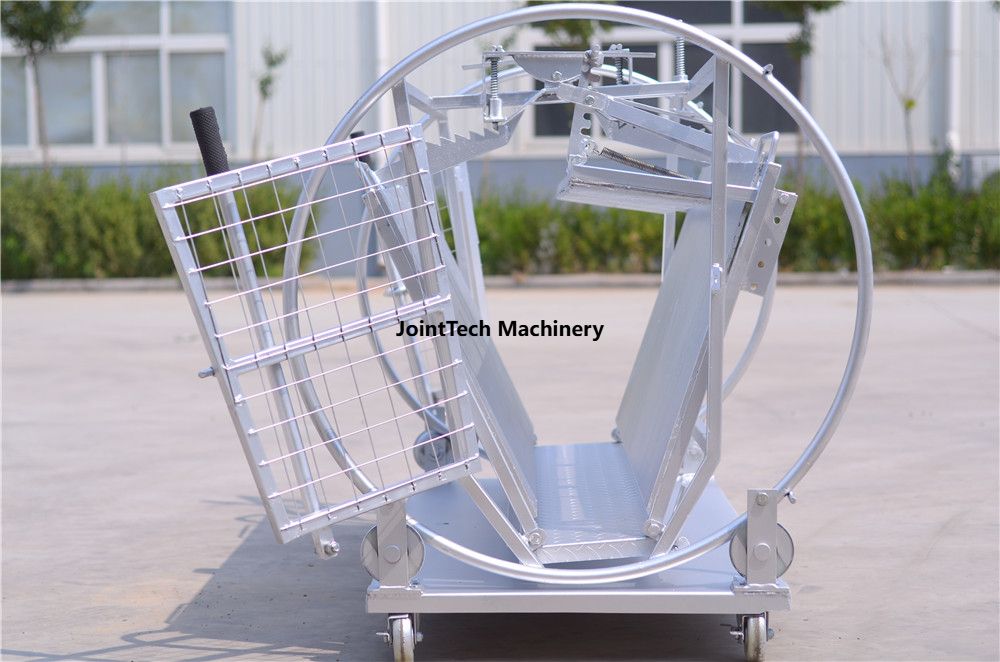 Cattle chute handling setup