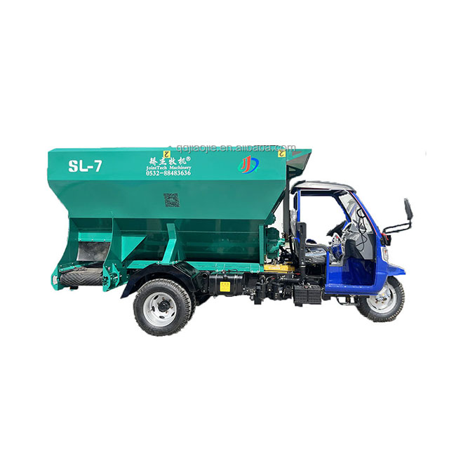 A modern feed delivery box improving farm operational efficiency