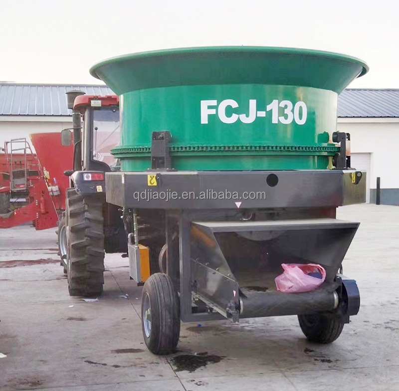 Save Your Labor Cost! Whole Bale Straw Shredder for Cattle Farm & Organic Fertilizer Factory